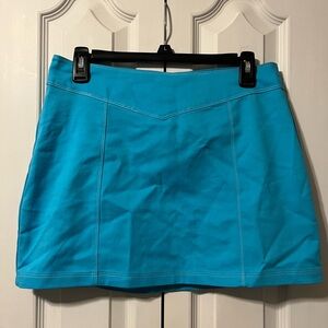 Forever 21 Vibrant Turquoise Mini Skirt